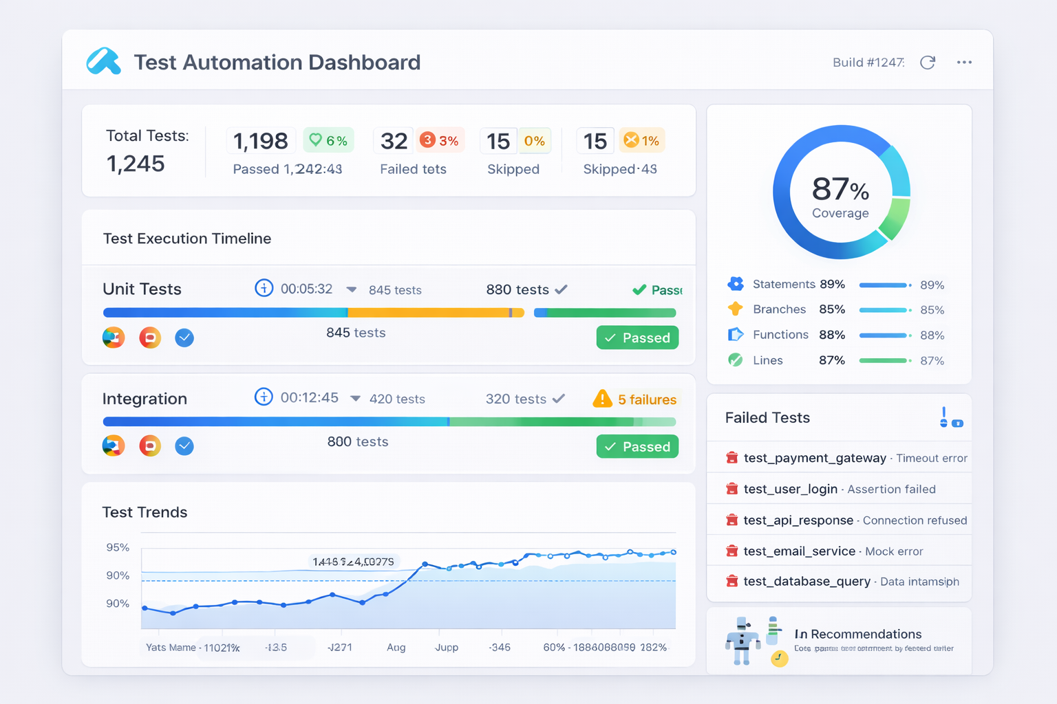 QA & Automation Frameworks